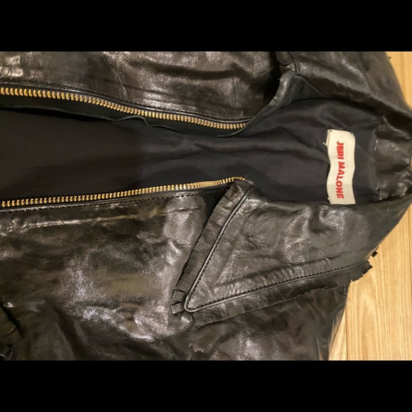 Jeri Malone designer leather jacket! - Picture 4 of 4